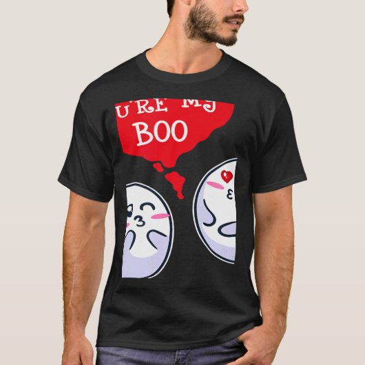 Trendy Statement Valentine's Day Couple Heart Roma Tシャツ (正面)