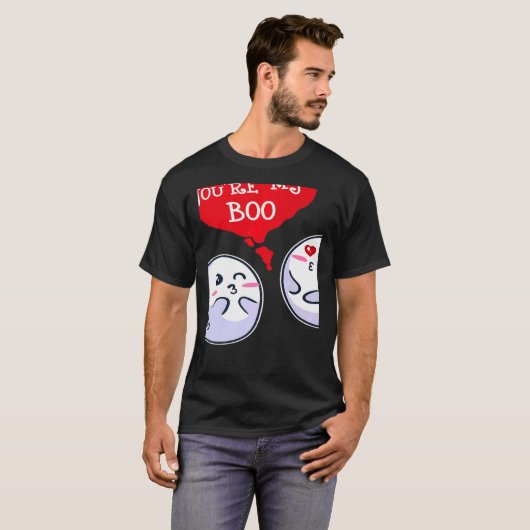 Trendy Statement Valentine's Day Couple Heart Roma Tシャツ (正面フル)