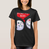 Trendy Statement Valentine's Day Couple Heart Roma Tシャツ (正面)