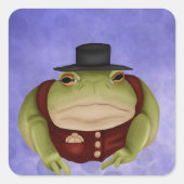 Trendy Toad スクエアシール (正面)