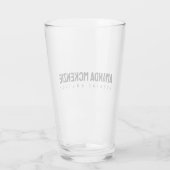 Trendy Unique Creative Minimalist Design タンブラーグラス (裏面)