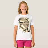 Trendy unique design T-shirt Tシャツ (正面フル)