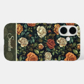 Trendy Wedding Gift Rose Floral Custom Case-Mate iPhoneケース (裏面 (横))