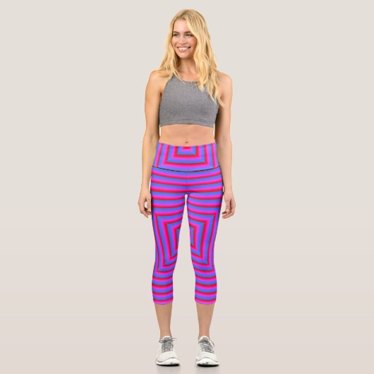 Trendy Women’s Fitness  leggings カプリレギンス (正面)