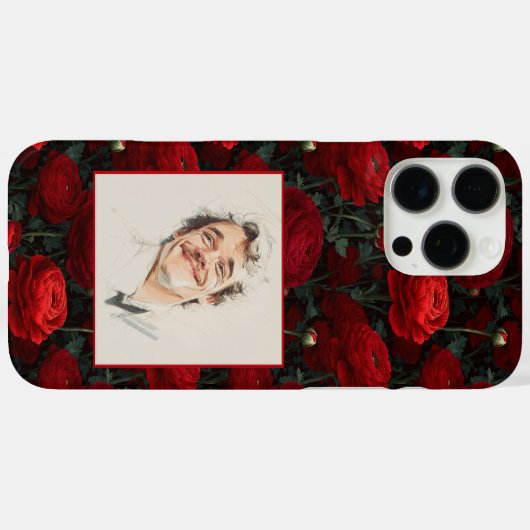 Trendy Womens Accessories Ranunculus Floral Custom Case-Mate iPhoneケース (裏面 (横))