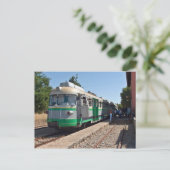 Trenino Verdeの少し緑の列車、サルジニア ポストカード (スタンド正面)