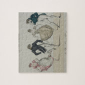 「Trenis」Quadrilleは、「Le Bon Genrからの19をめっきします ジグソーパズル (縦)