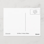 Trentの建物、ナッティンガム、冬の大学 ポストカード (裏面)