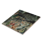 Trent 1588-89年の議会(フレスコ画) タイル (側面)