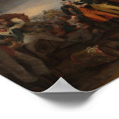 Trentonでのヘッシアンキャプチャ – John Trumbull ポスター (角)