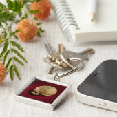 Trepannedのスカル キーホルダー (側面)