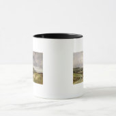 Treport 1878年の駅馬車の到着 マグカップ (中央)