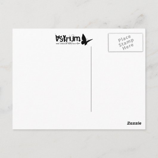 tres忍者。 ポストカード (裏面)