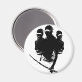 tres忍者 マグネット (正面/裏面)