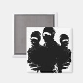 tres忍者 マグネット (正面/裏面)