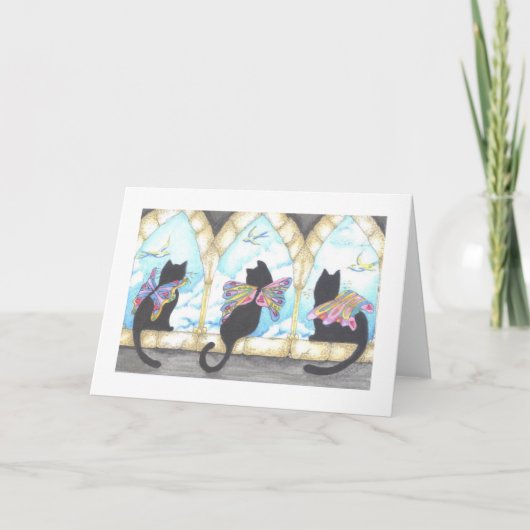 Tres Gatos… 3匹の猫 カード (正面)