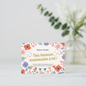 tres heureux anniverssaire a toi エンクロージャーカード (スタンド正面)