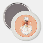 Très Jolie (very pretty) Perfume Bottle Ribbon マグネット (正面/裏面)