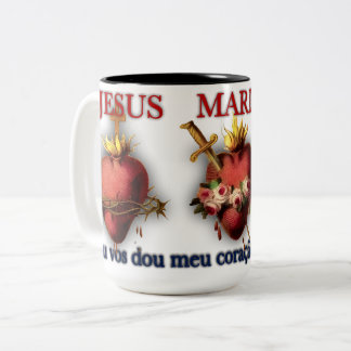 Três Sagrados Corações ツートーンマグカップ