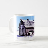 Trescherの納屋のマグ コーヒーマグカップ (正面左)