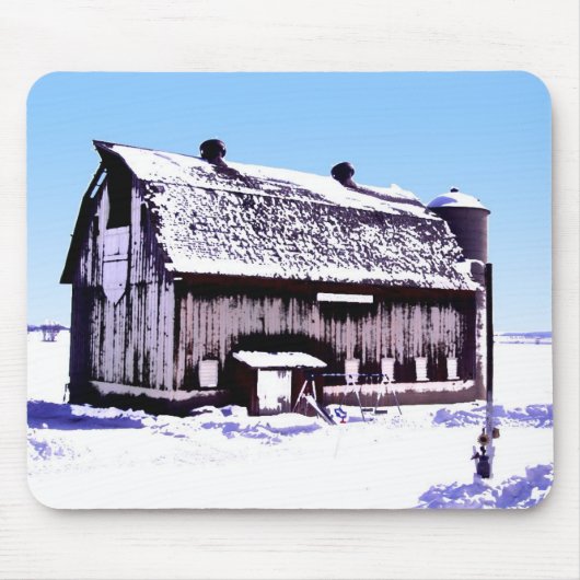 Trescherの納屋のmousepad マウスパッド (正面)