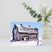 Trescher Barn – はがき。 ポストカード (スタンド正面)