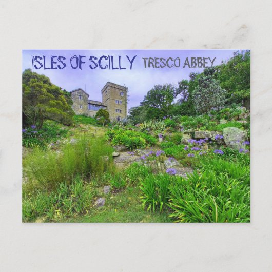 Tresco Abbey - Isles Of Scilly ポストカード (正面)