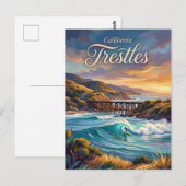 Trestles California ポストカード (正面/裏面)
