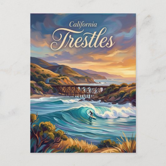 Trestles California ポストカード (正面)