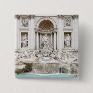 Treviの噴水(イタリア語: Fontana di Trevi) 缶バッジ