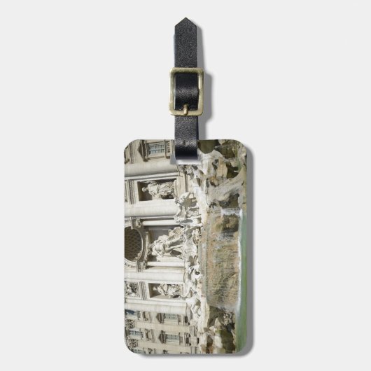 Treviの噴水 ラゲッジタグ (正面縦)