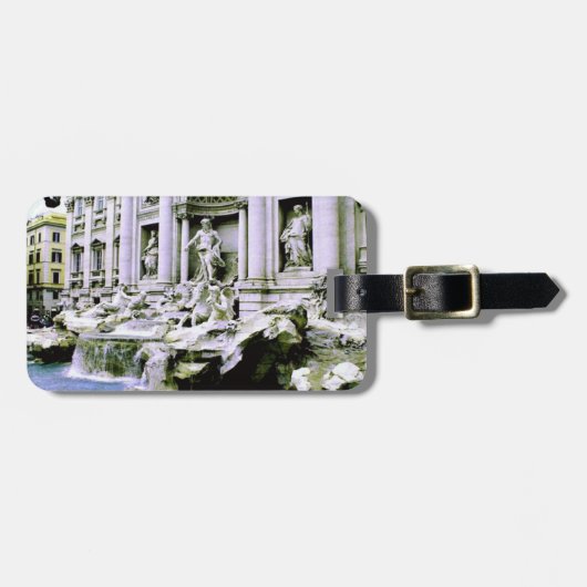 Treviの噴水 ラゲッジタグ (正面横)