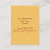 Treviの噴水 名刺 (裏面)