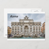 Trevi噴水、-ローマ、- Angie.JPG ポストカード (正面/裏面)