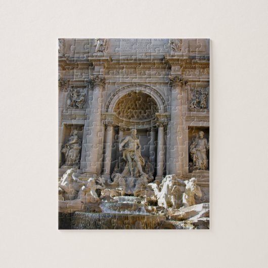 Trevi Brunnen in Rom - Italien ジグソーパズル (縦)