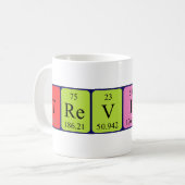 Trevion定期的なテーブル名mag コーヒーマグカップ (正面左)