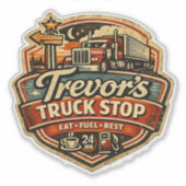 Trevor's Truck Stop シール (正面)