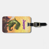 TRexの天地の荷物のラベル ラゲッジタグ (正面横)