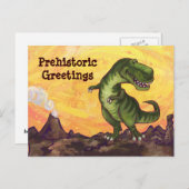 TRexアートポストカード ポストカード (正面/裏面)