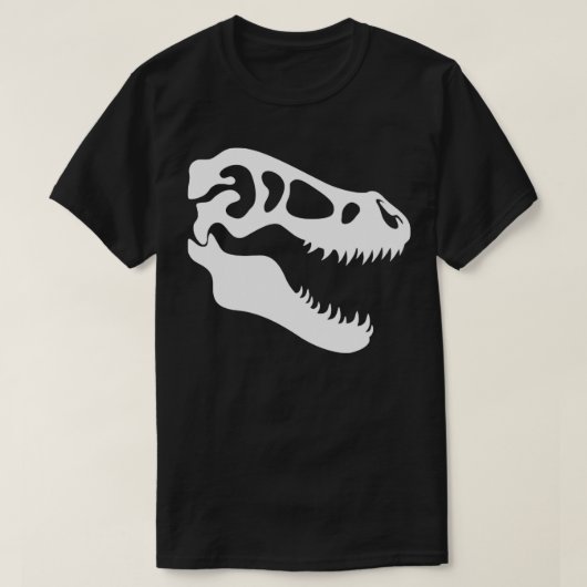 TRexスカル Tシャツ (デザイン正面)