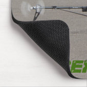 Trex 600 RCのヘリコプターの浮かぶこと マウスパッド (コーナー)