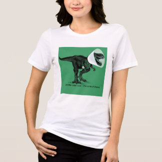 TRex cone of shame  Jennifer ellen Cook トライブレンドＴシャツ