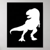TRex Trex Tylnosaurus JurassicディノおもしろいクールG ポスター (正面)