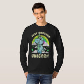 Trex Unicornアイスインスパイアクリームコーンホーン関連 Tシャツ (正面フル)