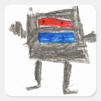 Treytin：四角ステッカー スクエアシール