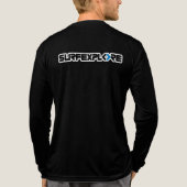 Tri-Blend Long Sleeve Shirt, surfEXPLORE Logo トライブレンドＴシャツ (背面)