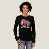 Tri-blend Shirt : My Only Queen (黒) トライブレンドＴシャツ (正面全体)