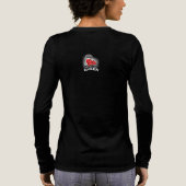 Tri-blend Shirt : My Only Queen (黒) トライブレンドＴシャツ (背面)