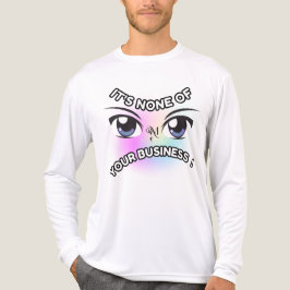 Tri-Blend Shirt : None of Yours (白) トライブレンドTシャツ