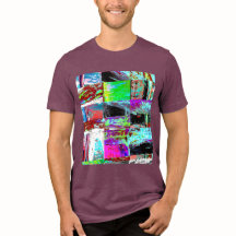 Tri-blend T-Shirt – アブストラクトグリッド
